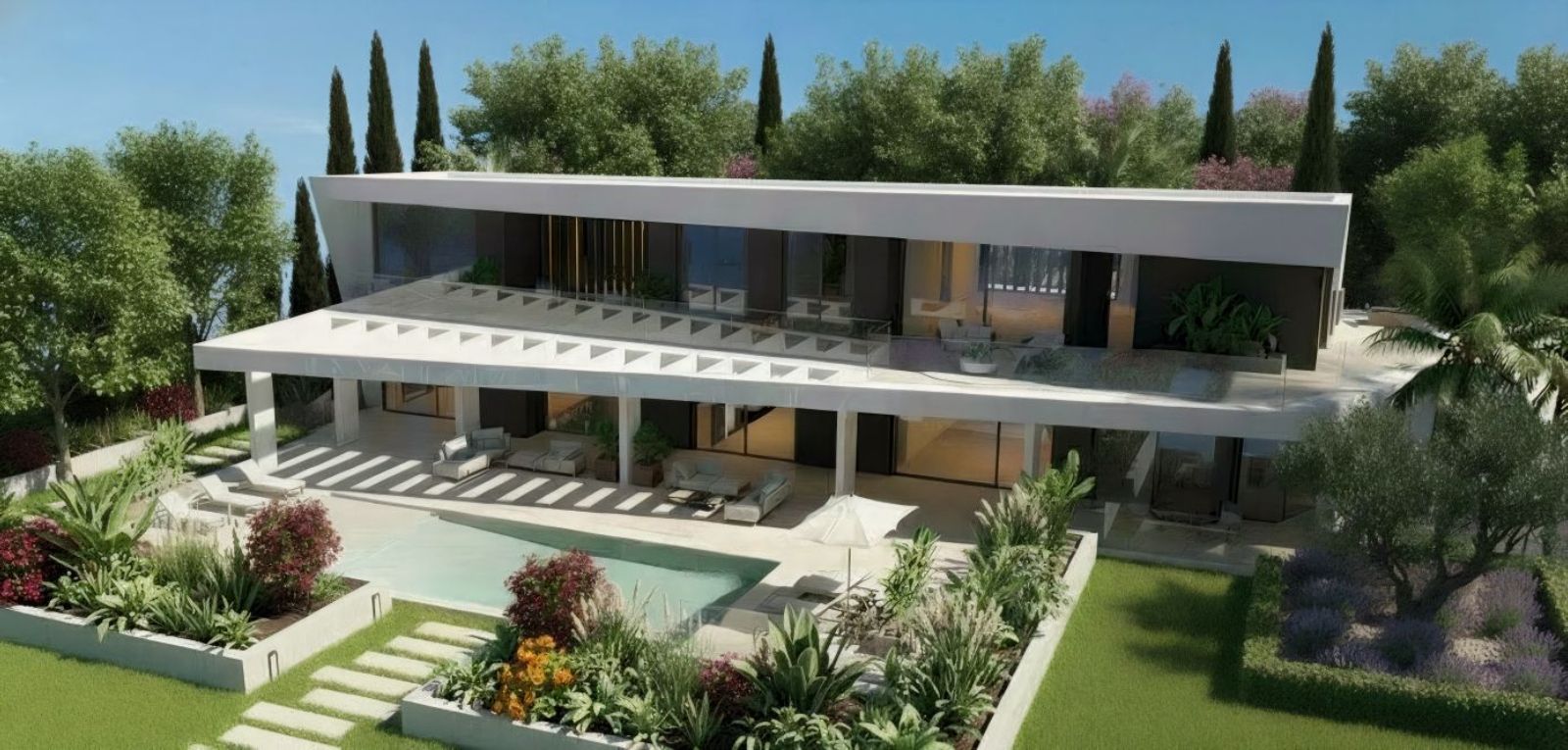 5 Bed Detached Villa in Marbella i Marbella, Frittstående villa